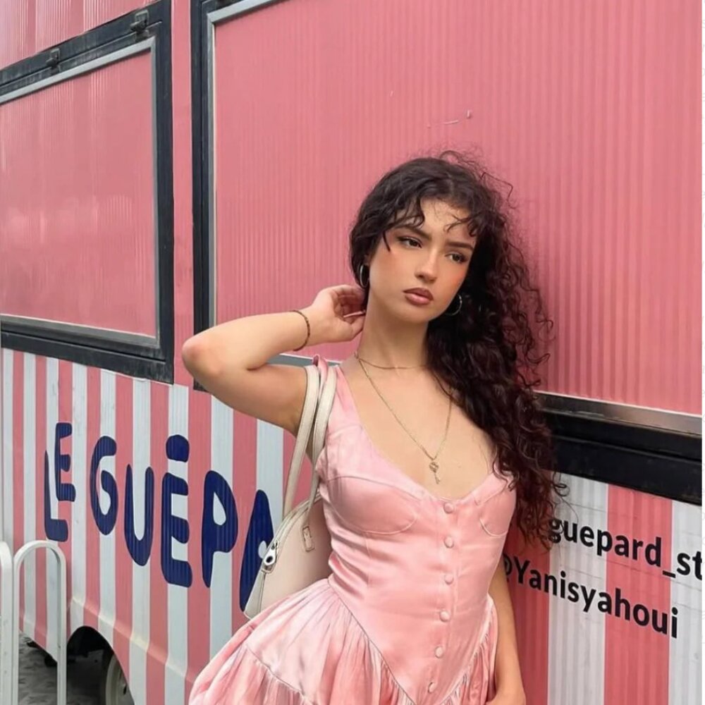 Pink Romper Dress - Vanessa Mooney - Picture 5 of 7